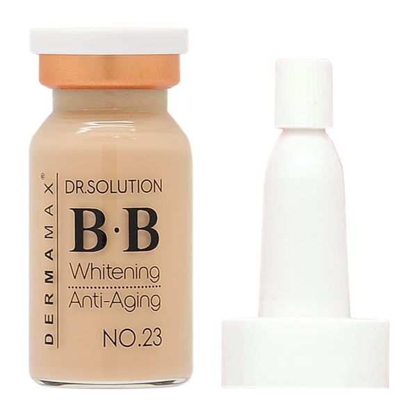 DERMAMAX BB Serum Glow | Ampullen für die BB Behandlung | Ideal für Microneedling und Dermaroller Behandlung | No. 21| NO.23 | C.C | PINK | CHOKO | CAMEL | PEACH | jeweils 8ml (NO. 23)