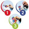 Hama - Midi Size Beads, 201-58, Mix 6 Colours