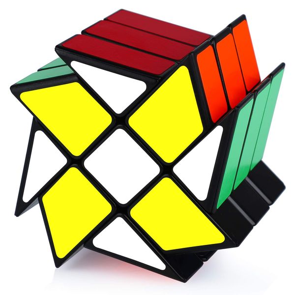 Maomaoyu Fenghuolun Speed Magic Cube Smooth Magic Cube 3D Puzzle Twist Brain Teasers Toy Stocking Filler