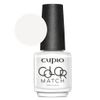 Cupio Color Match Nail Polish - Icy White 15ml