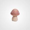 Miniature World Sitting Toadstools Ornaments - Pink (Pack of 2)