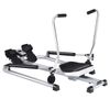 Exercise Rowing Machine Rower w/Adjustable Double Hydraulic Resistance Home Gym