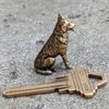German Shepherd Dog Figurine Handmade Sculpture