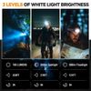 EverBrite Rechargeable LED Headlamp 700 Lumen 6 Modes with White/Red/Green Light