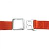 2pt Orange Lap Seat Belt Airplane Buckle - Each