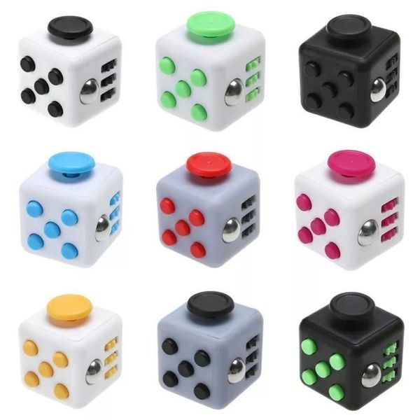 NEW Fidget Toy Focus Mini Cube Anxiety Stress Relief Kids Adults 100 Pack