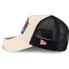 New Era Adjustable A-Frame Trucker Cap - Miami Beige
