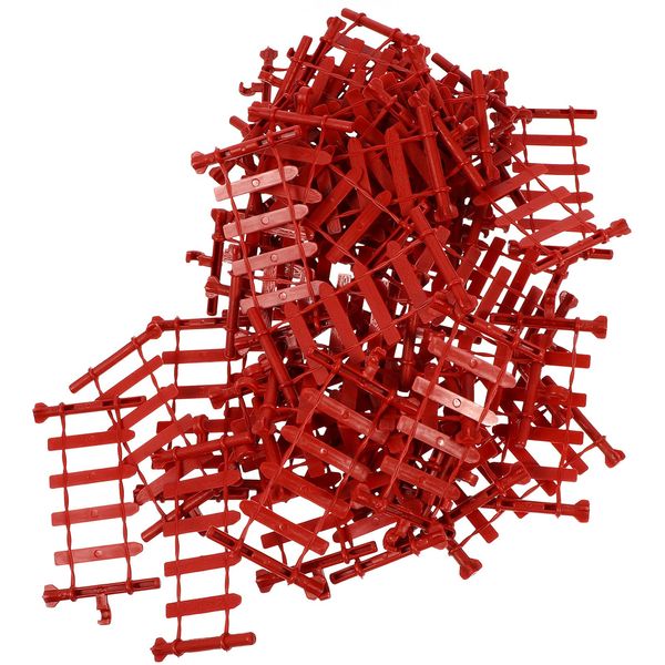 ARTIBETTER 50pcs Toys Fence Horse Corral Fencing Accessories Plastic Panels Garden Fence Toys Paddock Toys Kids Playset