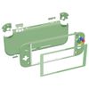 eXtremeRate DIY Compatible Case for Nintendo Switch Lite, Includes Housing / Screen Film for Switch Lite Handheld Controller, Custom Replacement Shell Case for Nintendo Switch Lite [Matcha Green]