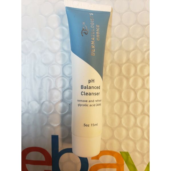 NEW Dermatologist's Choice Skincare pH Balanced Cleanser Travel size .5 oz.