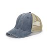 Adams Distressed Ollie Cap OS NAVY/ TAN