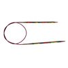 KnitPro 80 cm x 2.5 mm Symfonie Fixed Circular Needles, Multi-Color
