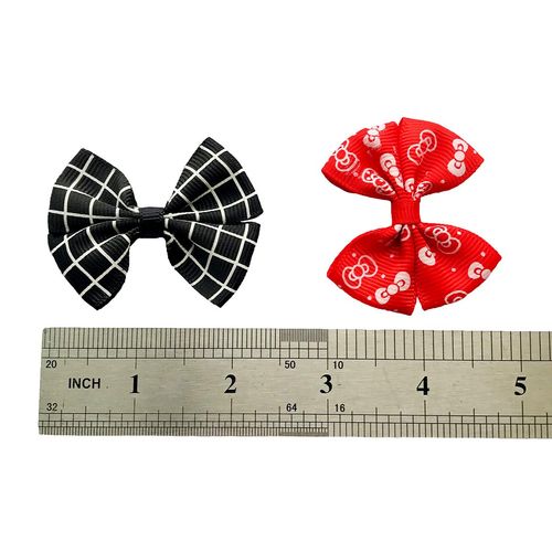 PET SHOW 20pcs Dog Hair Bows with Alligator Clips for Small Medium Dogs Bowknot Hair Clips Cat Puppy Yorkshire Grooming Hair Accessories Assorted