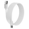 pluX 10 ft USB-A to Micro USB Power Cable Compatible Ring Indoor Cam (2nd Gen) - White