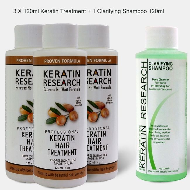 Complex Brazilian Keratin Blowout Treatment 360ML Express Formula with CS 120ml