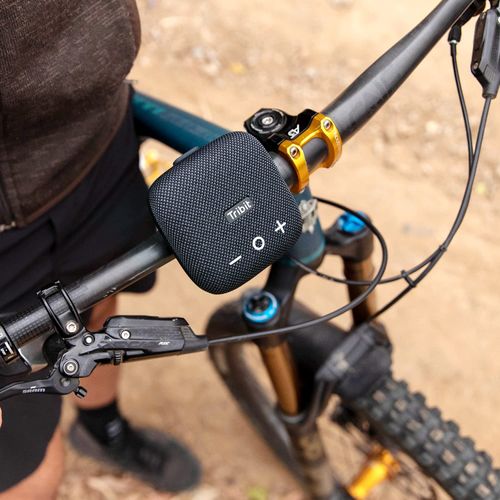 Tribit Wireless Portable Speaker: 10W Loud Deep Bass Sound, IP67 Waterproof Small Speaker with Bluetooth 5.3, 12Hrs Playtime Long Battery Powerbank for Camping Travel, Stormbox Micro 2
