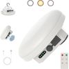 Camping Tent Light LED Rechargeable Portable Hanging Lantern with Remote,Ipx5 Wa