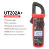 UNI-T UT202A+ Digital Clamp Meter TRMS AC DC NCV Multimeter OHM Cap Freq Tester