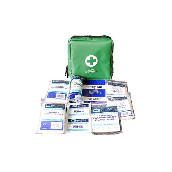 Qualicare HSE Travel First Aid Kit in Carry Bag (1 Person)