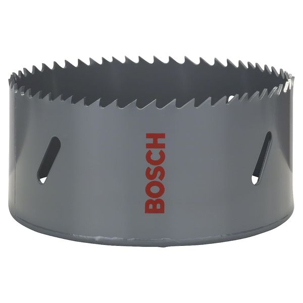 Bosch Professional Hole Saw HSS Bi-metal for standard adapter (for various materials, Ø 105 mm, accessory rotary drill)