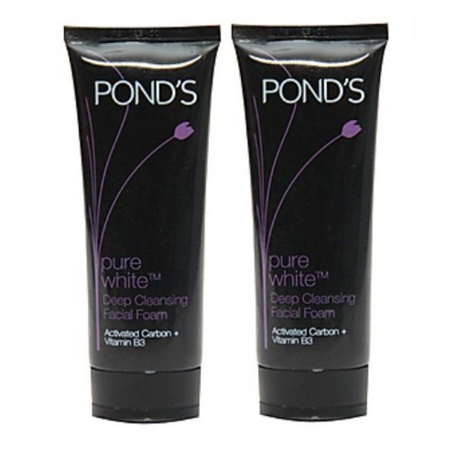 Pond's Pure White Anti Pollution with Purity Face Wash, 100g (Pack of 2)