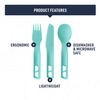 Sea to Summit Passage Cutlery Set 3-Piece Yellow