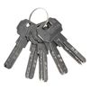 Lince 9PLUSA55 PLUSA55 high Security Key Padlock 55mm, Black, 55 mm