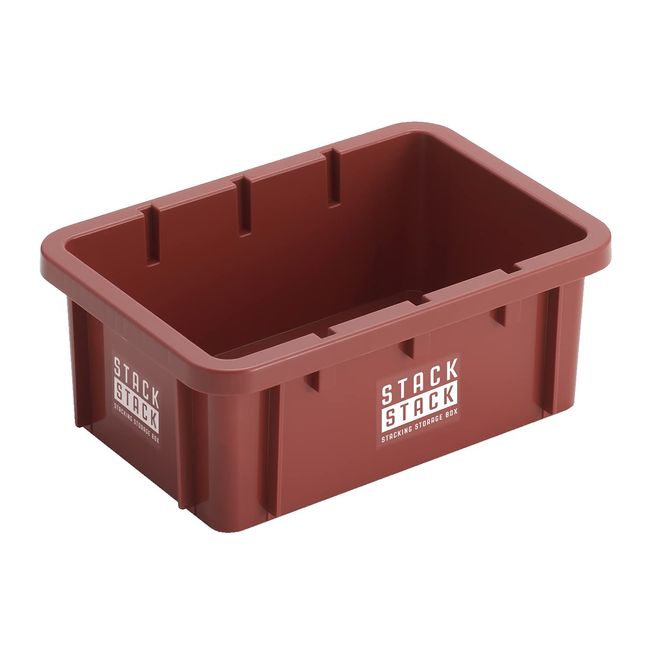 Bestco MA-3062 Storage Container Storage, S, Burgundy Stack