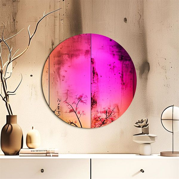 Wisfor Decorative Mirror Rainbow Venetian Glass Frameless Vanity Mirror for Home