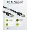 Goobay CAT 8.1 Patch Cable S/FTP PiMF 3 m Black