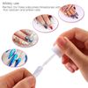 5 Pieces Nail Glue Quick Nail Tip Glue Extra-Strong Nail Glue False Nail Adhesive Quick Dry Super Strong Nail Tip for Artificial Acrylic Nails Tips Professional Quality Salon Use