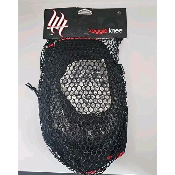 Six Six One Large Veggie Knee Wrap Mountain Trail BMX Knee Pad Pair