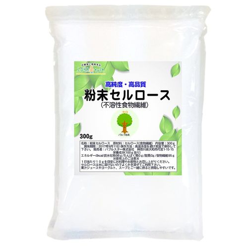 LOHAStyle(ロハスタイル) 粉末セルロース(不溶性食物繊維) 300g