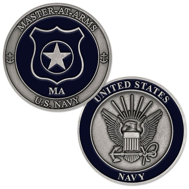 U.S. Navy Master at Arms (MA) Challenge Coin