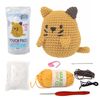 KNITTY CRITTERS - Pouch Pals Crochet Kit - Bubba The Cat