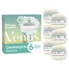 Gillette Venus ComfortGlide 5 Sensitive, 6 Replacement Blades