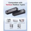 Smart Mailbox Alarm, Wireless Long Range Mailbox Alert, Mailbox Sensor with SBS5