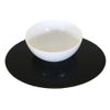 Oval Placemat Set - Gloss Yellow 2 Placemats Large 58cm x 38cm
