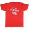 Shopagift Cooking King T-Shirt Red