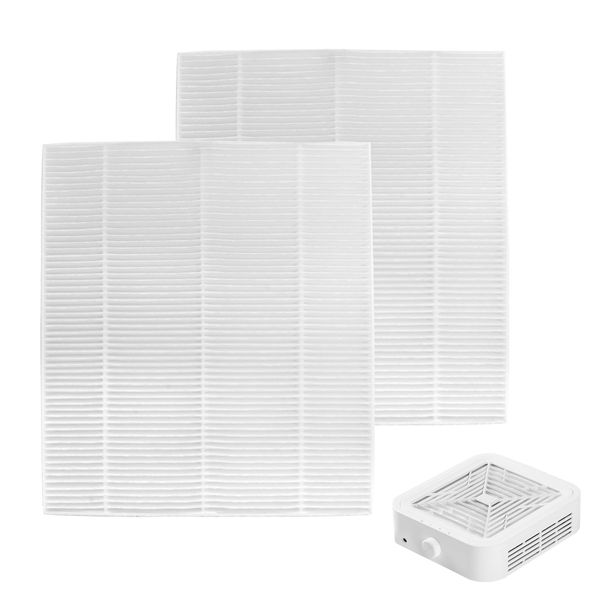 CGBE Nail Vacuum Cleaner Replacement Filter, Pack of 2 Specially Designed for CGBE Same Quality as Original, Easy to Clean, Professional Filter Performance, Ideal for Nail Salons