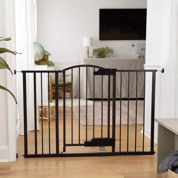 Thruway 52W Series Hands-Free GlideOpen? Pressure/Hardware Mounted Pet Baby Gate