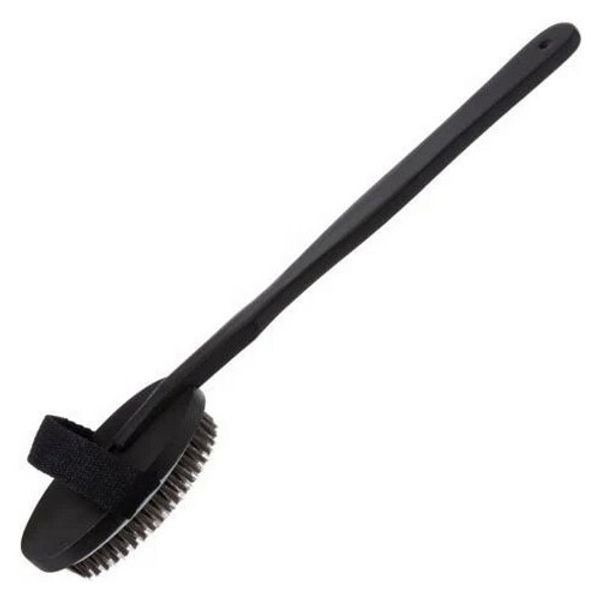 Purifying Charcoal Bath Brush Black  1 Count By Cleanlogic