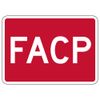 STOPSignsAndMore - Fire Alarm Control Panel (FACP) Sign - Reflective | Rust Free Aluminum - 14x10