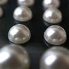 069 Rhinestone Sticker (Deco Sticker), Pearl Type, 0.2 - 0.3 inches (4 - 8 mm), White