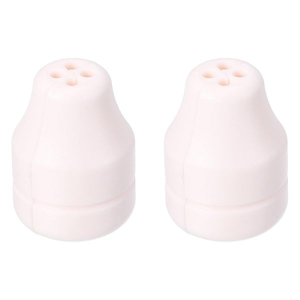 sourcing map 2Pcs Blind Cord Weight, 30mm Curtain Blinds Handles Plastic Pull String Pendants for Window Shutter Vertical Roller Blinds Accessories, White