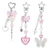 3 Pieces Butterfly Keychains, Cute Keychains, Women's Keychains, Gift Keychains, Sweet Keychains, Decorative Keychains