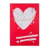 Hallmark Valentine Card for Husband - Classic Heart Based Design