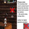 Ozkak Mini Handy Joystick Mobile Game Controller Gamepad 360 Grad für Android iOS Smartphone Tablette mit Touchscreen, Schwarz