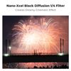K&F Concept 43mm Black Diffusion 1/4 Filter Soft Glow Diffuser Cine Effect Lens Filters Waterproof (Nano-X Series)
