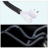 sourcing map Expandable Sleeving, 1/4-inch 100ft Cable Sleeve, Gray